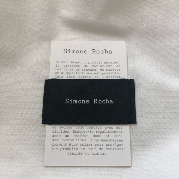 Simone Rocha Criss-Cross Strap Platform Sandals - Picture 12 of 13